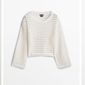 Massimo Dutti Crochet Top